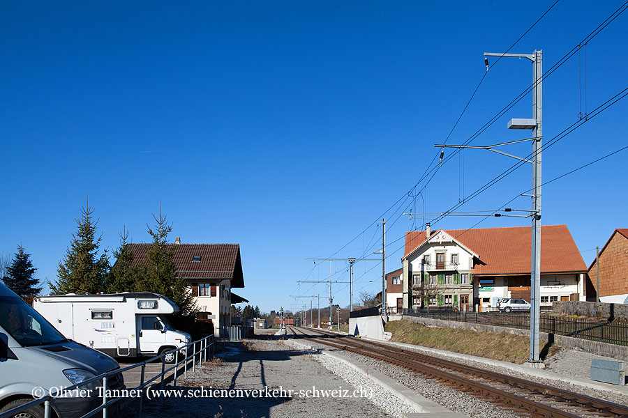 ehemaliger Bahnhof "Sâles"