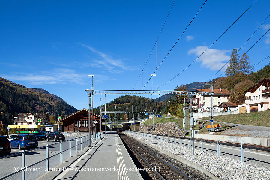 Bahnhof "Tiefencastel"