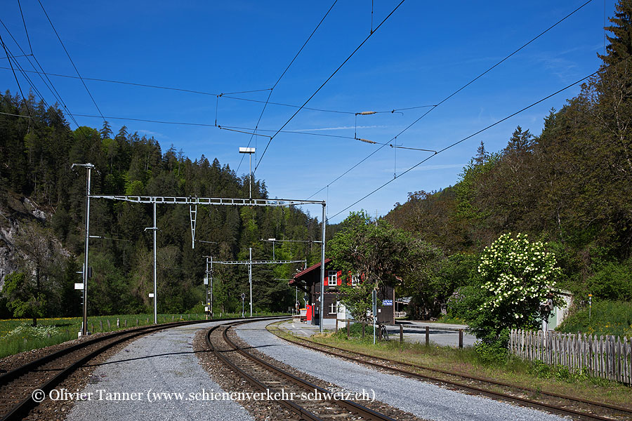 Bahnhof "Trin"