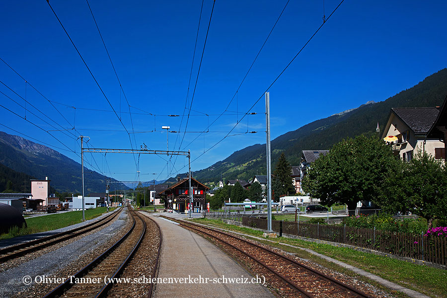 Bahnhof "Trun"