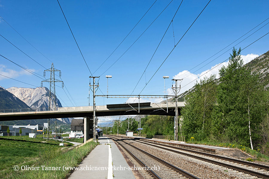 Bahnhof "Turtmann"