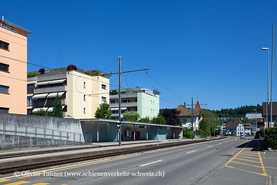 Bahnhof "Unterentfelden Post"