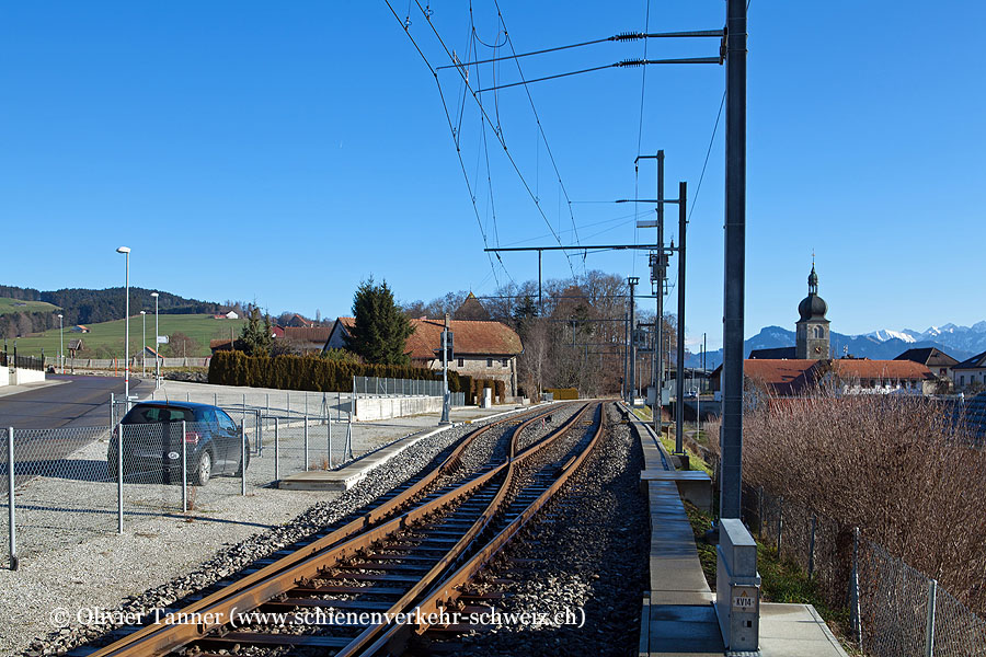 ehemaliger Bahnhof "Vaulruz-Nord"