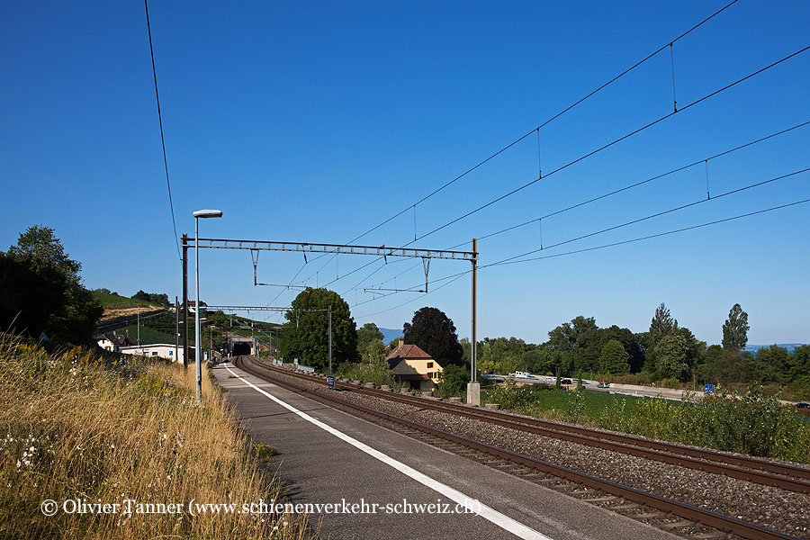 ehemaliger Bahnhof "Vaumarcus"