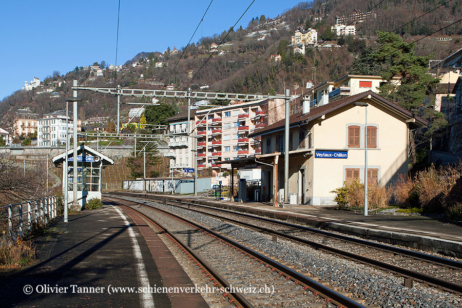 Bahnhof "Veytaux-Chillon"