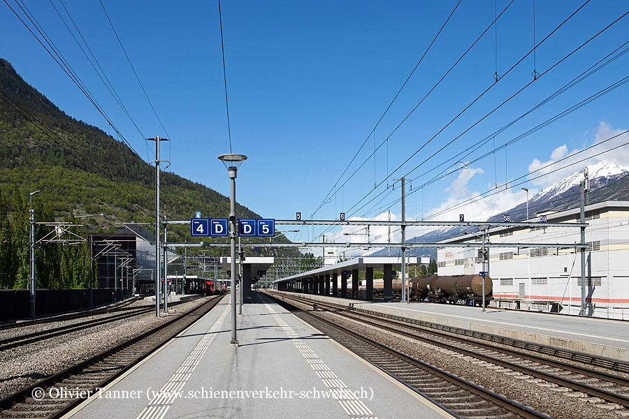 Bahnhof "Visp"
