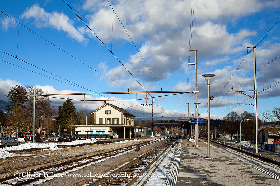 Bahnhof "Wangen an der Aare"