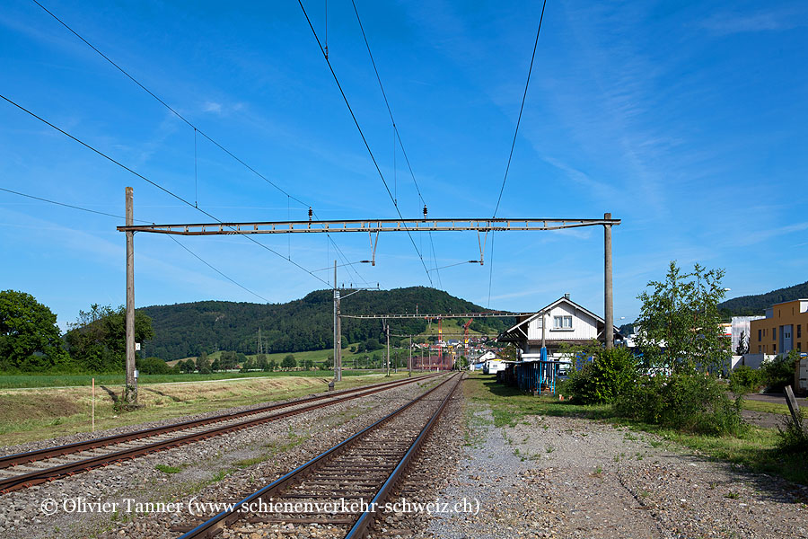 ehemaliger Bahnhof "Weiach-Kaiserstuhl"