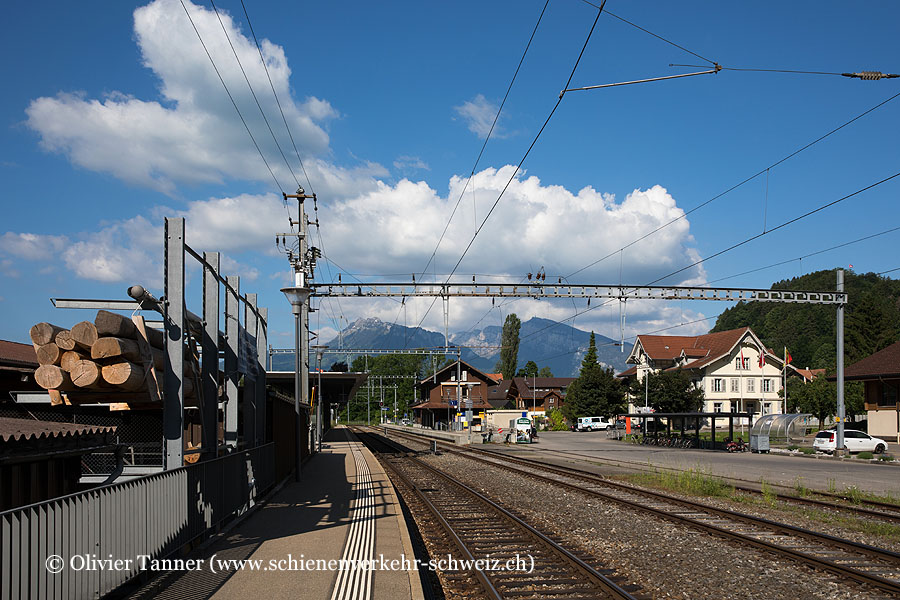 Bahnhof "Wimmis"