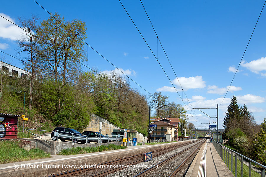 Bahnhof "Wünnewil"