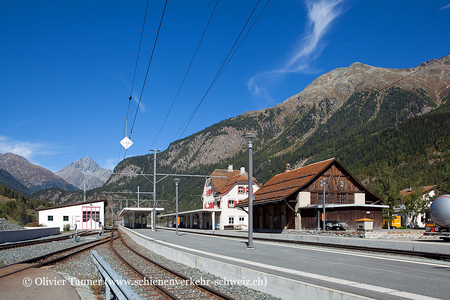 Bahnhof "Zernez"