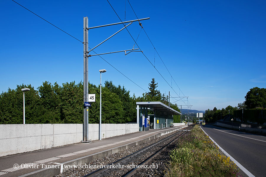 Bahnhof "Zufikon"