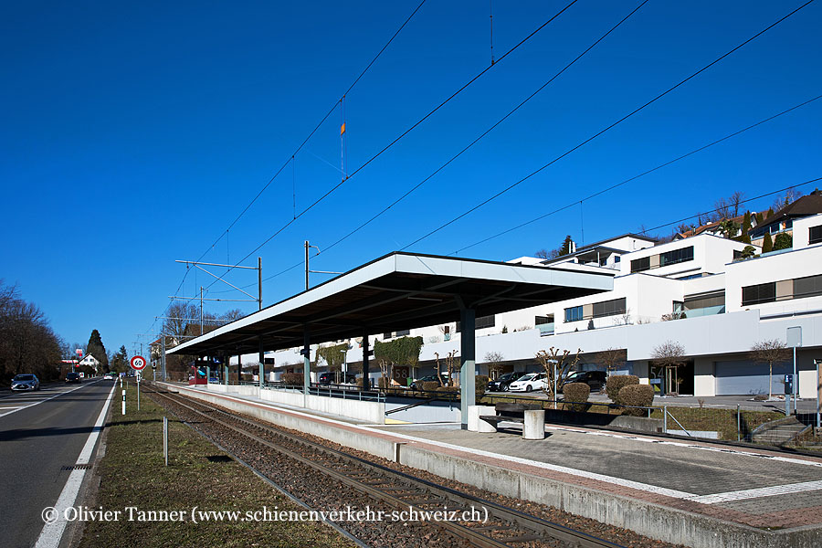 Bahnhof "Zufikon Hammergut"