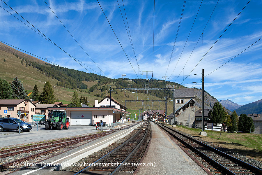 Bahnhof "Zuoz"
