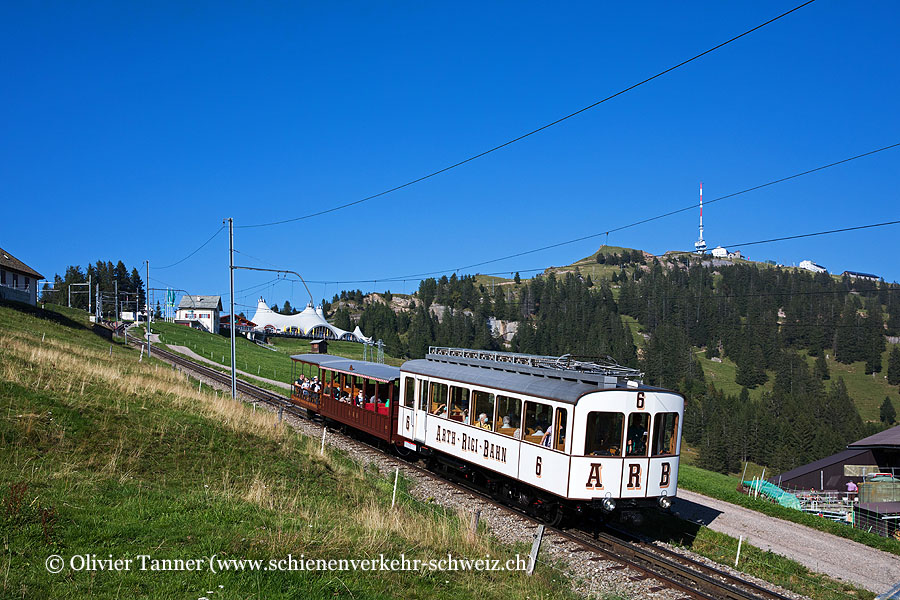 BCFhe 2/3 6 auf dem Weg nach Arth-Goldau