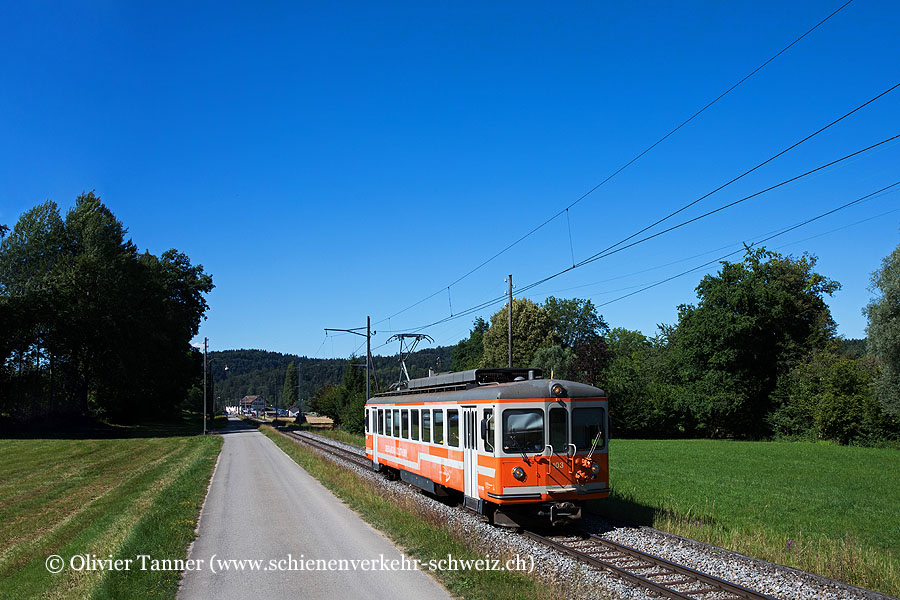 Be 4/4 103 als Regio Langenthal – St. Urban Ziegelei
