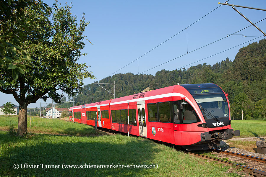 RABe 526 264 als S6 Langenthal – Wolhusen – Luzern