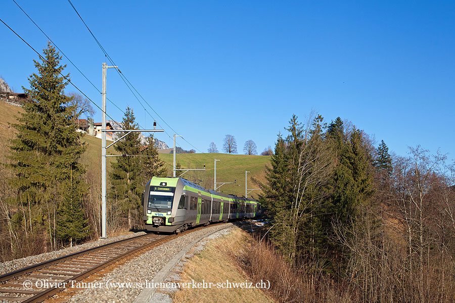 RABe 535 107 als Regio Bern – Spiez – Zweisimmen