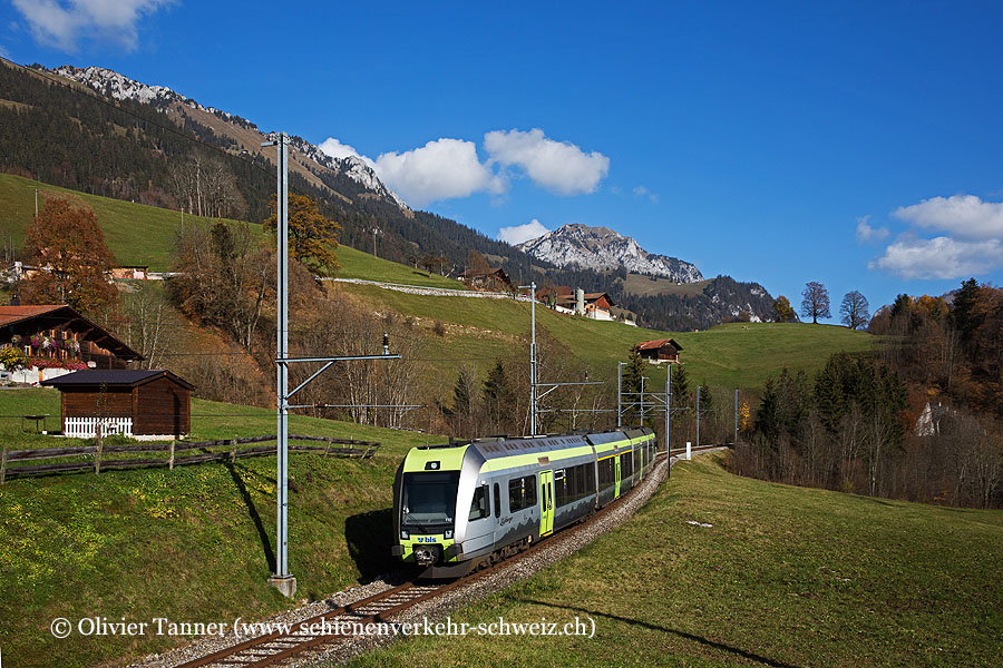 RABe 535 110 als Regio Zweisimmen – Spiez – Bern