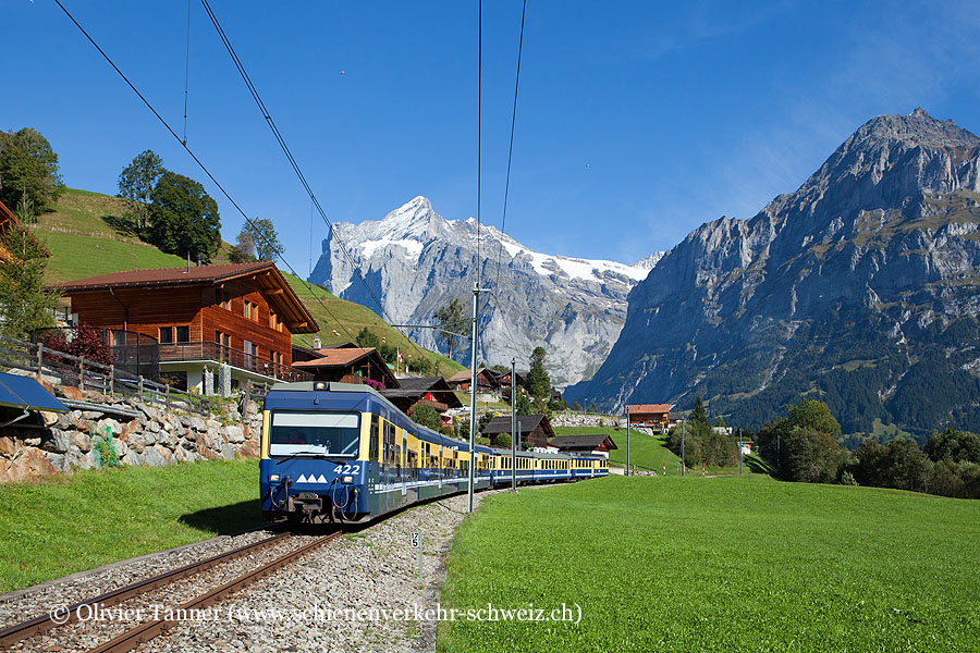 Regio Grindelwald – Zweilütschinen – Interlaken mit ABeh 4/4’ 310