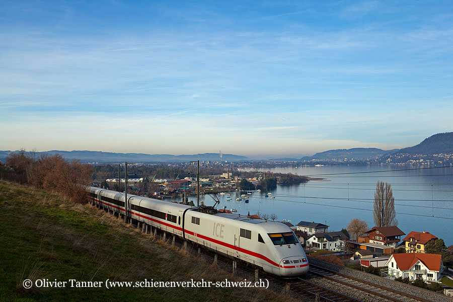 401 081 als ICE Frankfurt (Main) – Basel – Bern – Interlaken Ost