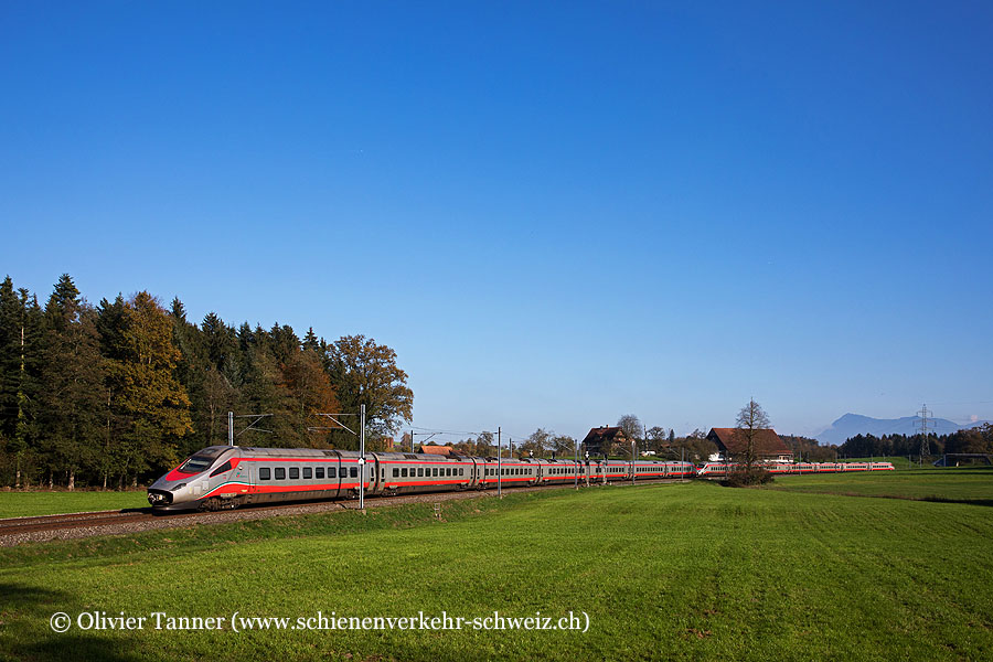 ETR 610 8 und ETR 610 2 als EC Milano Centrale – Luzern – Basel