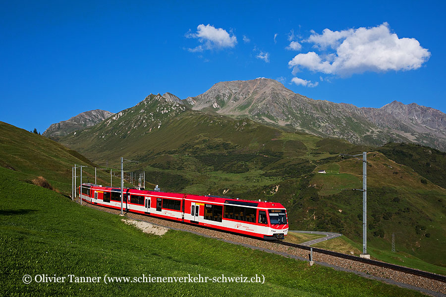 Regio Disentis/Mustér – Andermatt mit ABDeh 4/8 2023