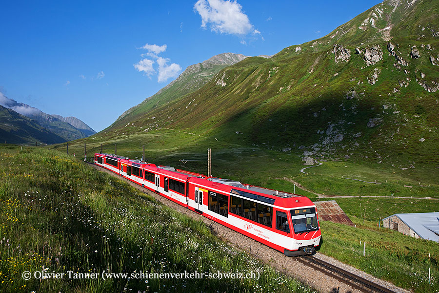 R45 Disentis/Mustér – Andermatt mit ABDeh 4/8 2024