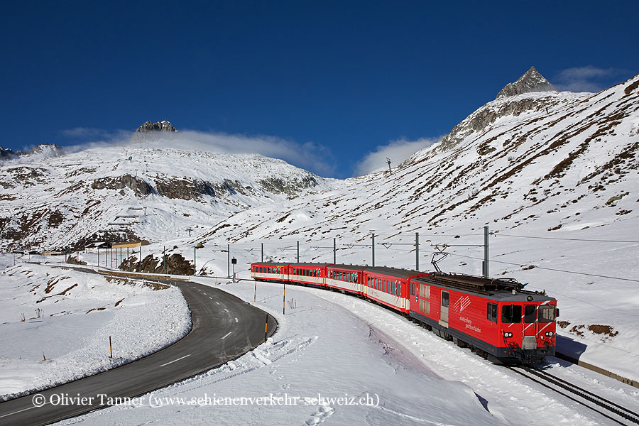 Deh 4/4 94 als Regio Andermatt – Disentis/Mustér