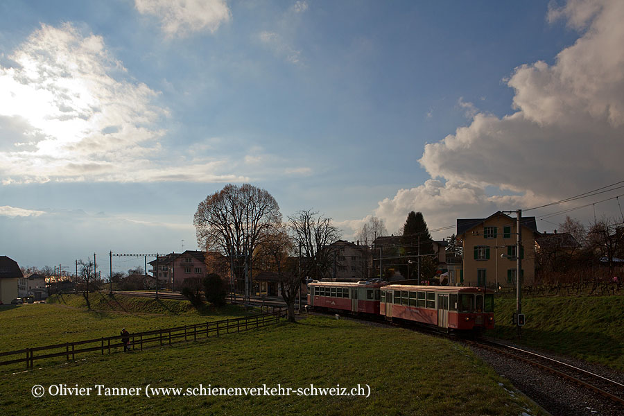 BDeh 2/4 74 als Regionalzug Vevey – Blonay
