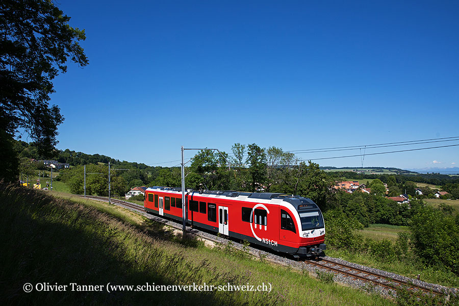 ABe 4/8 409-410 als R55 Nyon – St-Cergue