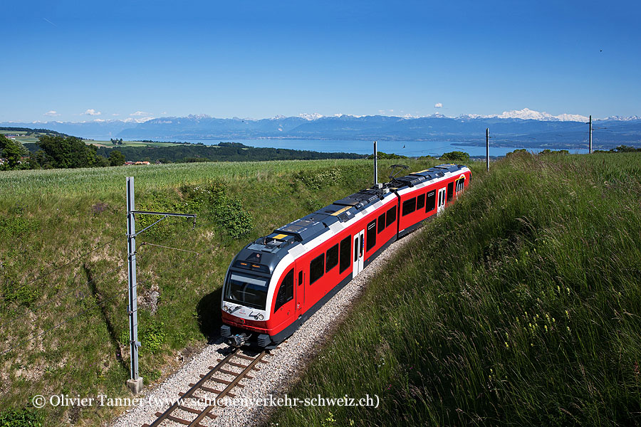 ABe 4/8 409-410 als R55 St-Cergue – Nyon