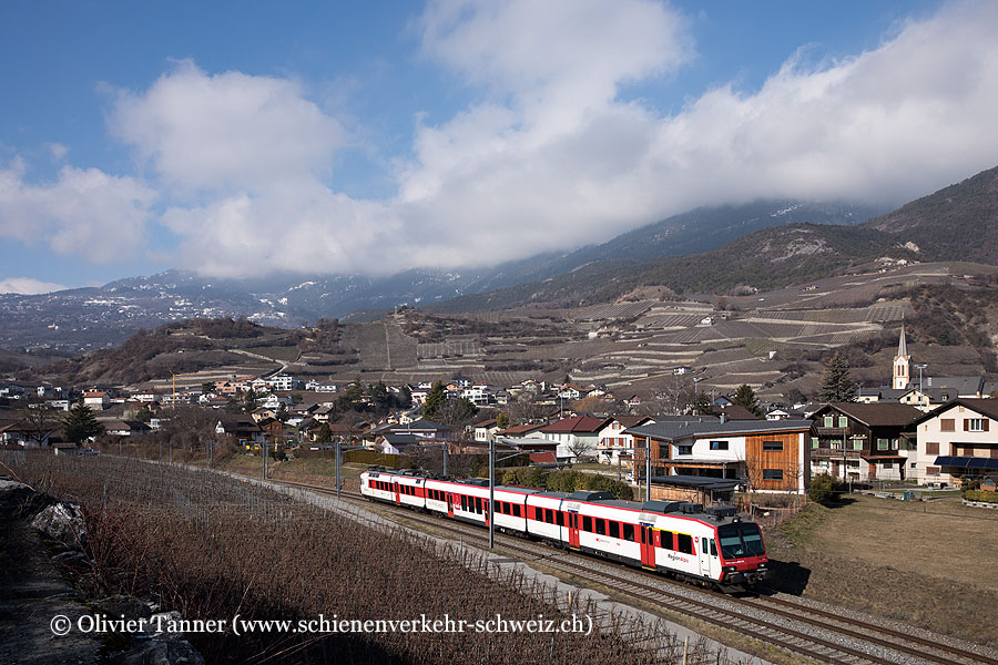 Domino mit RBDe 560 414 als Regio Monthey – Sion – Brig