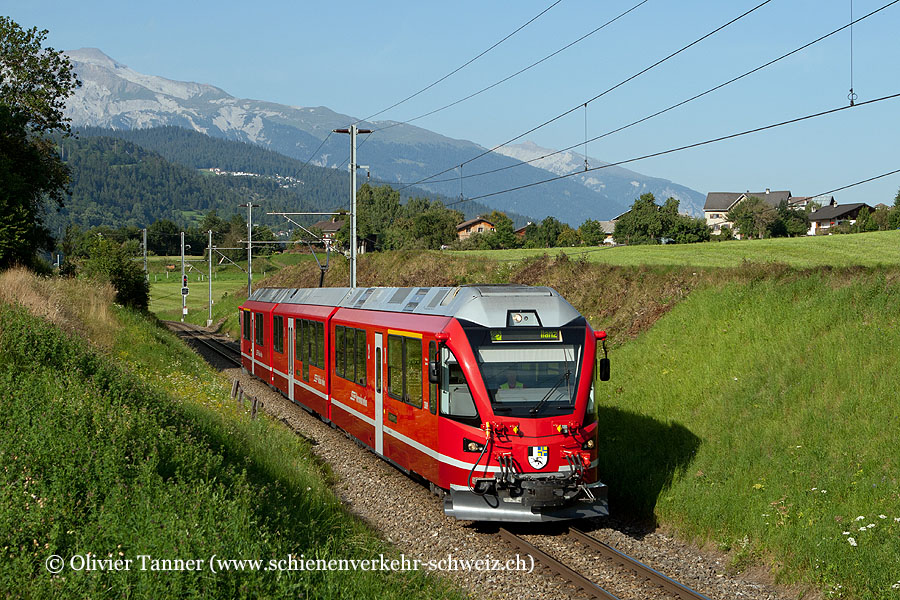 ABe 8/12 3509 als Regio Chur – Ilanz