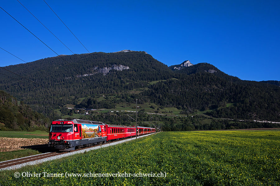 Ge 4/4’’’ 644 ’’Weltrekordfahrt’’ mit dem Albula-Schnellzug