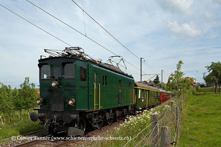 Ae 3/5 10217 anlässlich des ’’Eisenbahnfest Konolfingen’’