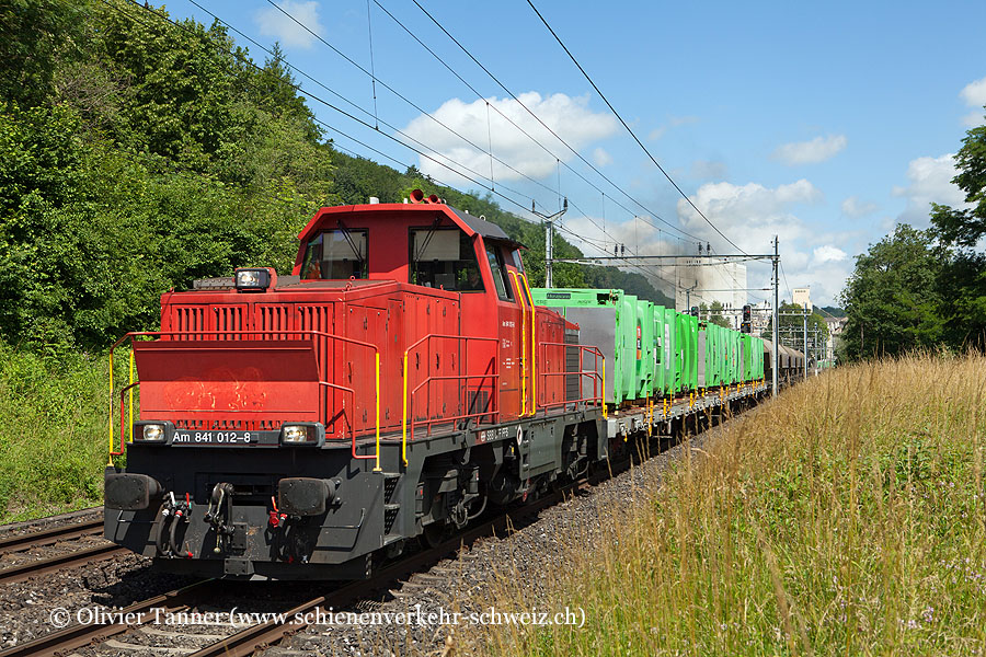 Am 841 012 im Wagenladungsverkehr