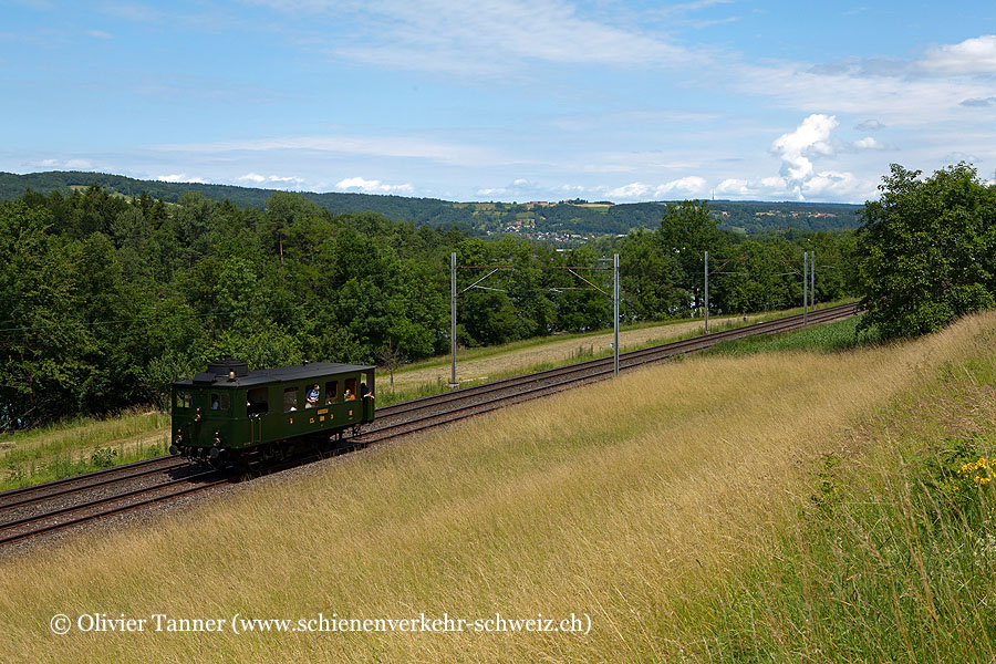 CZm 1/2 31 anlässlich Publikumsfahrten vom Bahnpark Brugg