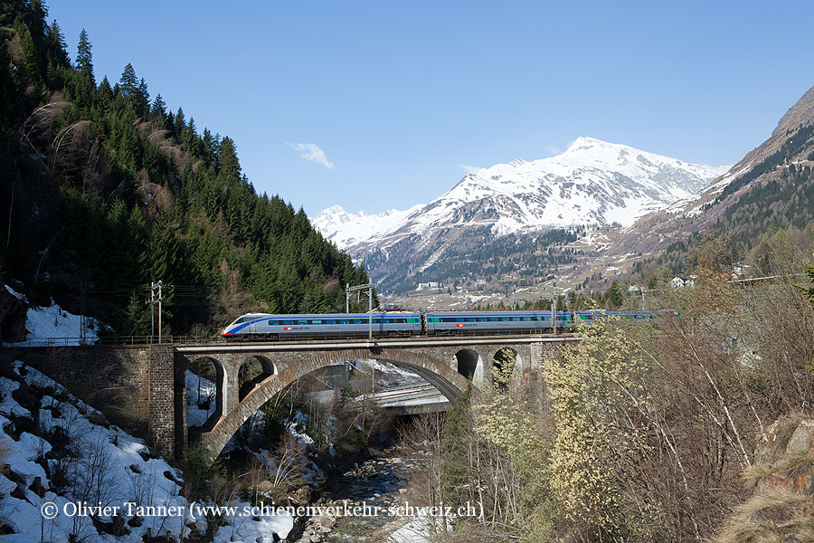 ETR 470 5 auf dem Weg nach Mailand