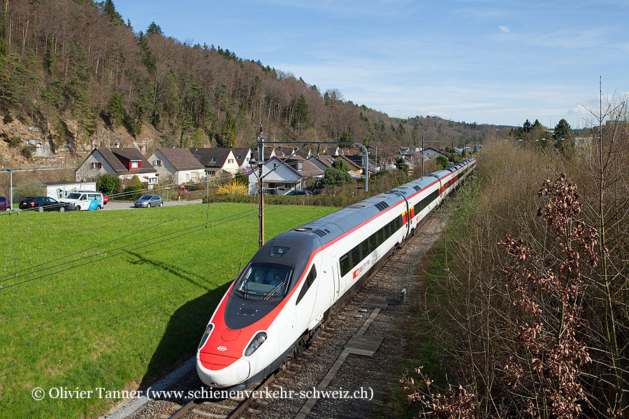 ETR 610 5 als EC Milano Centrale – Zürich