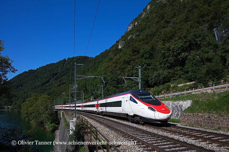ETR 610 5 als EC Milano Centrale – Luzern – Basel