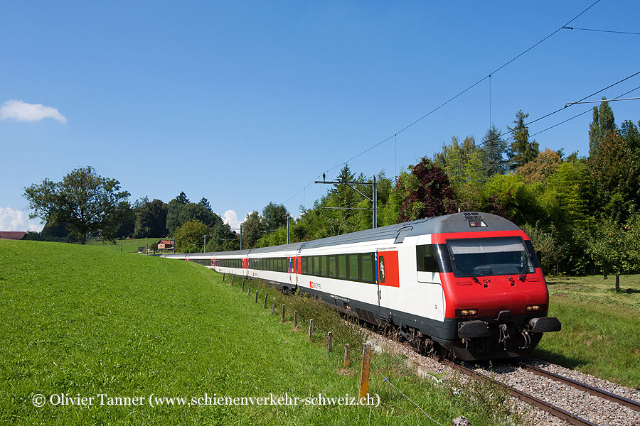 Einheitswagen IV Pendelzug als Extrazug Payerne – Fribourg anlässlich der Air14