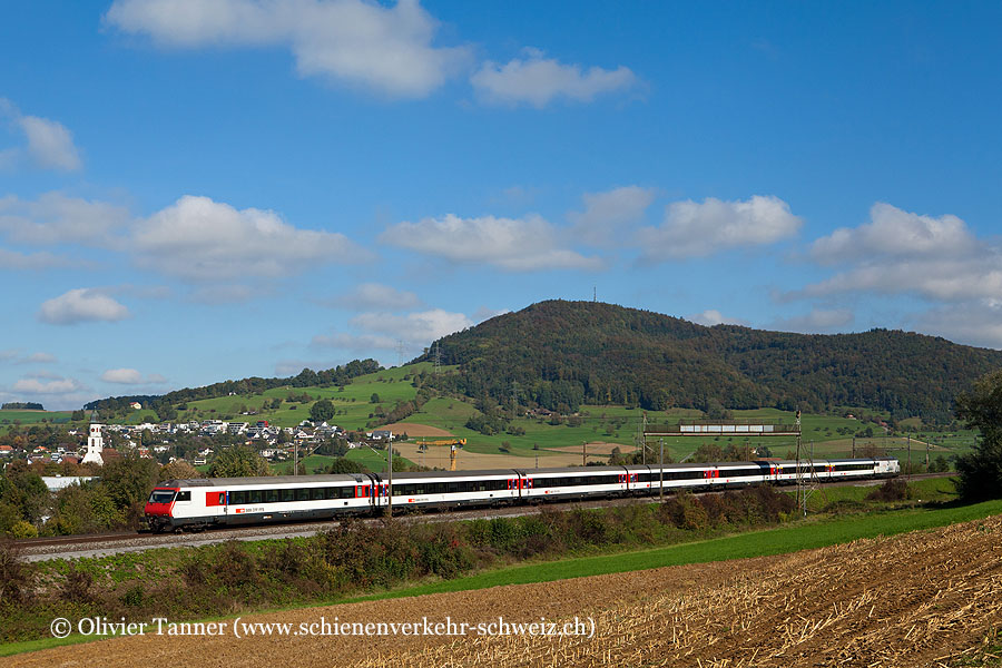 Einheitswagen IV Pendelzug als IR Zürich – Basel