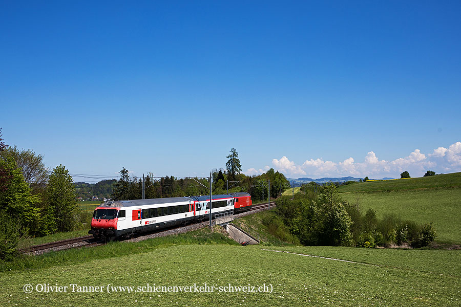 Infrastruktur-Diagnose Messzug mit IC Bt