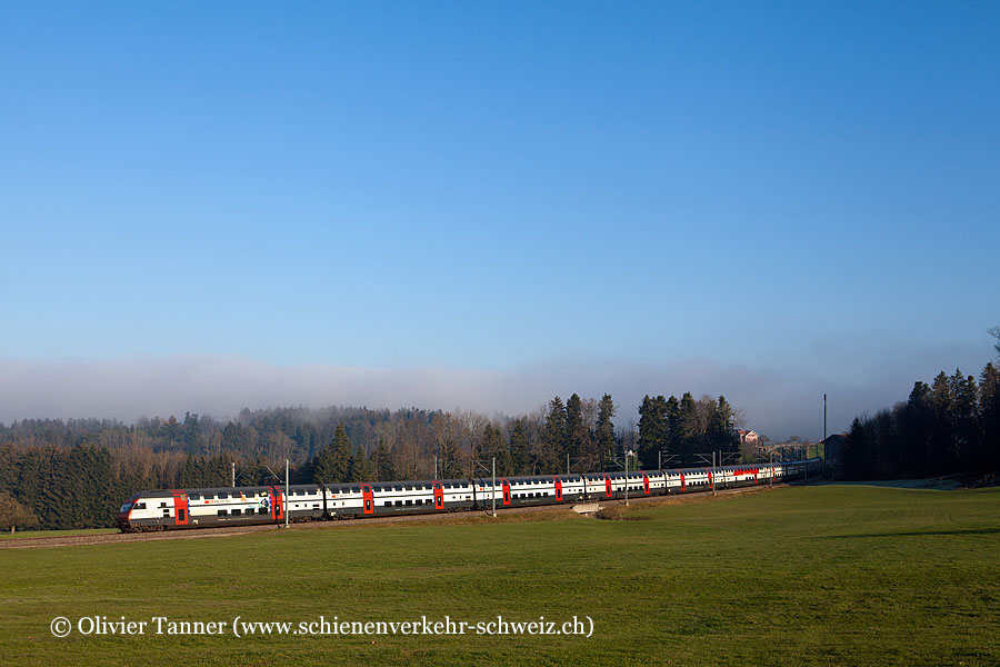 IC2000-Pendelzug als IC St. Gallen – Zürich – Bern – Genève Aéroport