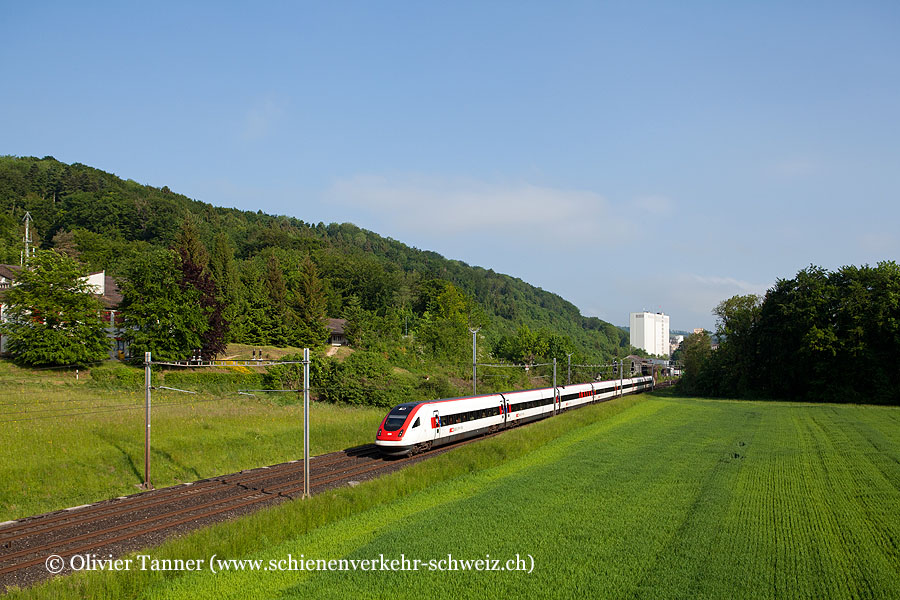 RABDe 500 004 als ICN St. Gallen – Zürich – Lausanne
