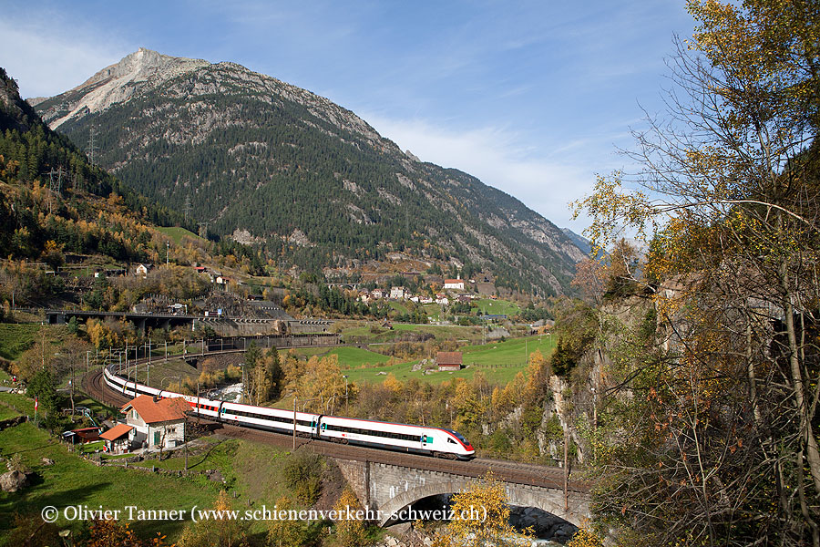 RABDe 500 021 als ICN Zürich – Chiasso