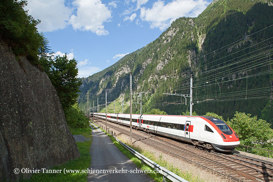 RABDe 500 022 als ICN Zürich – Lugano