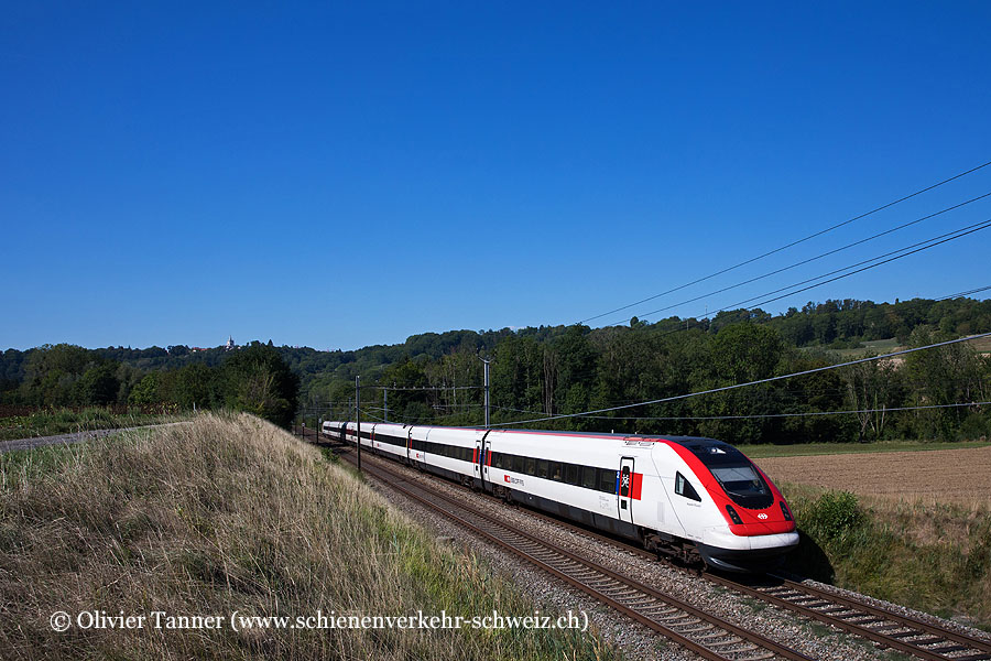 RABDe 500 039 als IC5 Genève-Aéroport – Zürich – Rorschach