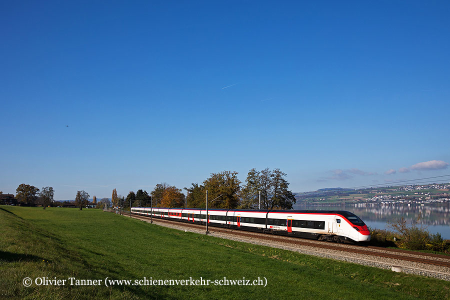 Giruno RABe 501 027 als IC21 Basel – Luzern – Lugano